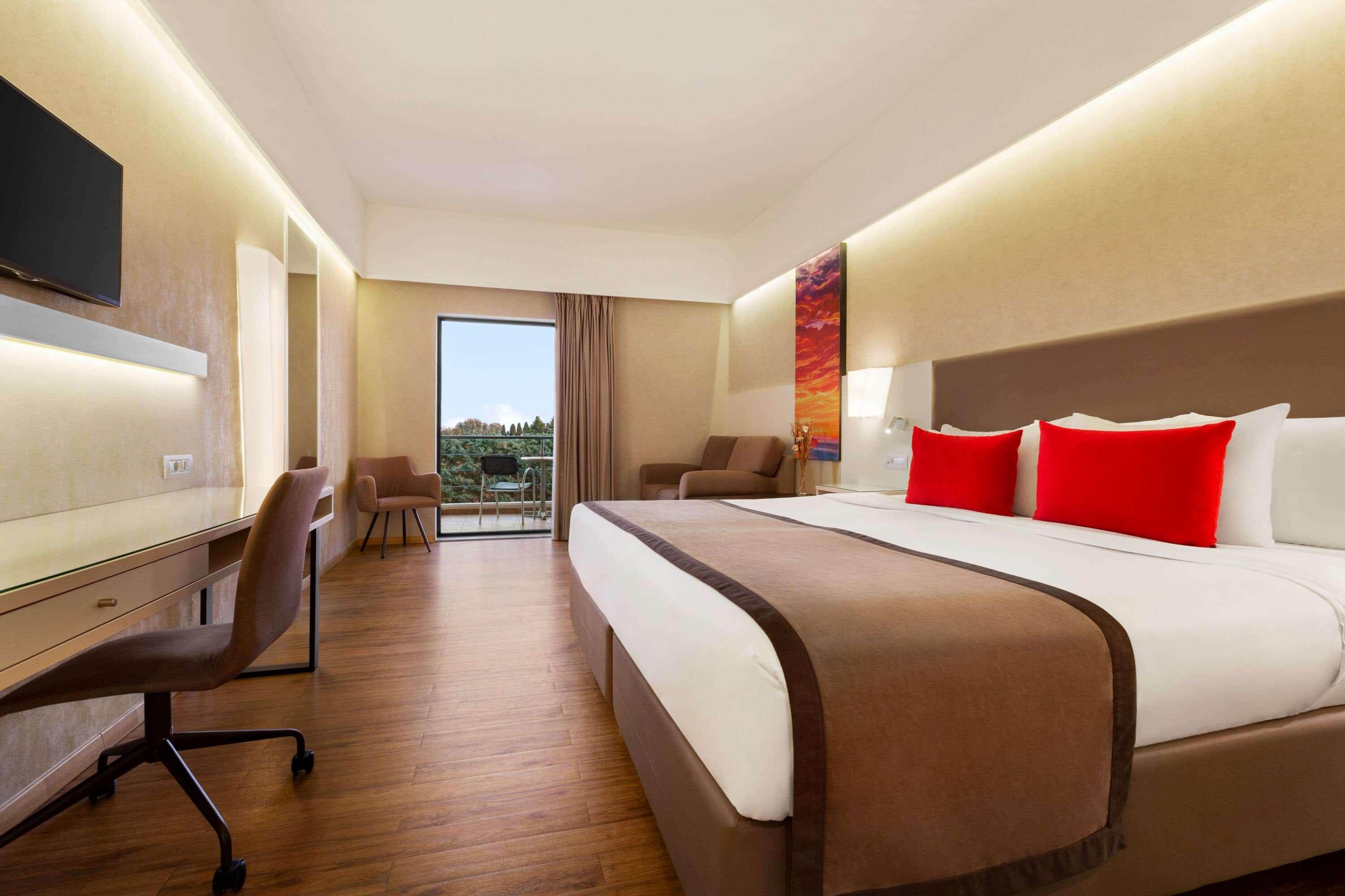 라마다 플라자 바이 윈덤 트라키 호텔 알렉산드로폴리스 외부 사진 A typical room at the hotel